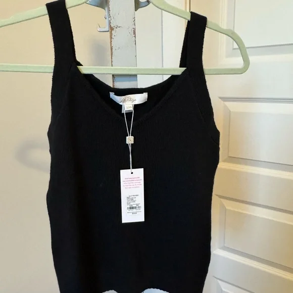 Lilly Pulitzer Black Cardigan with White Floral Accents - Picture 4 of 7